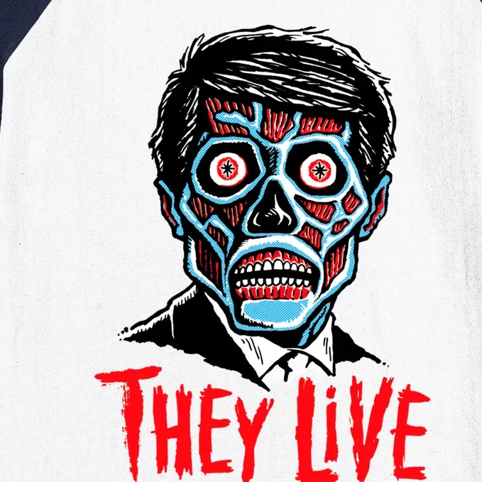 They Live!!! Baseball Sleeve Shirt