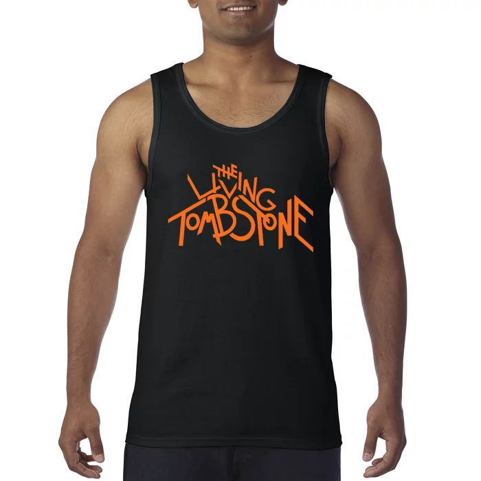 The Living Tombstone – Orange Tank Top