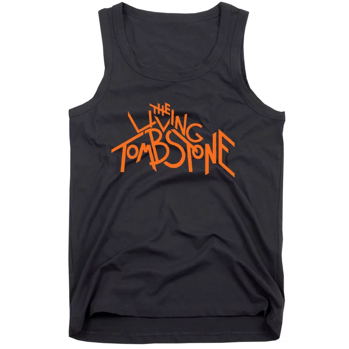 The Living Tombstone – Orange Tank Top