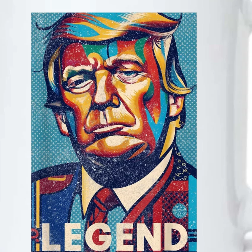 Trump Legend Tshirt Black Color Changing Mug