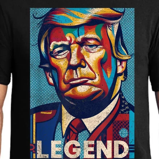 Trump Legend Tshirt Pajama Set