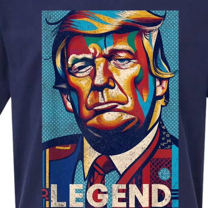 Trump Legend Tshirt Sueded Cloud Jersey T-Shirt