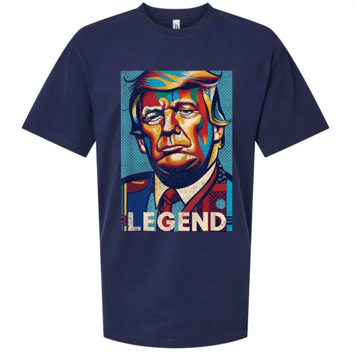 Trump Legend Tshirt Sueded Cloud Jersey T-Shirt