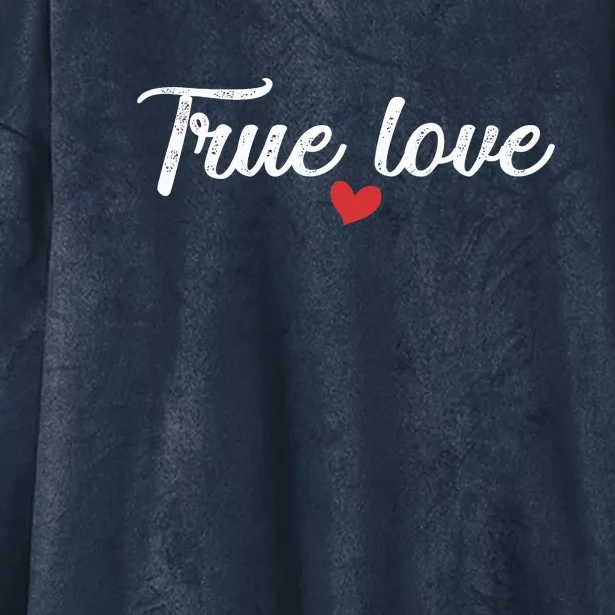 True Love Hooded Wearable Blanket