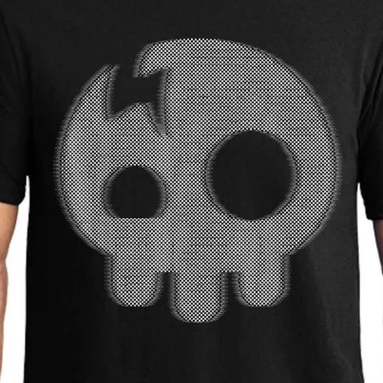 The Living Tombstone – Motion Blur Skull Pajama Set