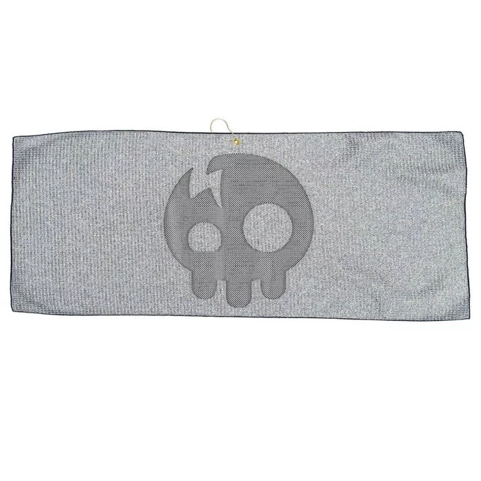 The Living Tombstone – Motion Blur Skull Large Microfiber Waffle Golf Towel