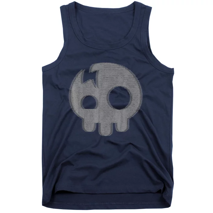 The Living Tombstone – Motion Blur Skull Tank Top