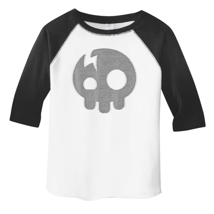 The Living Tombstone – Motion Blur Skull Toddler Fine Jersey T-Shirt