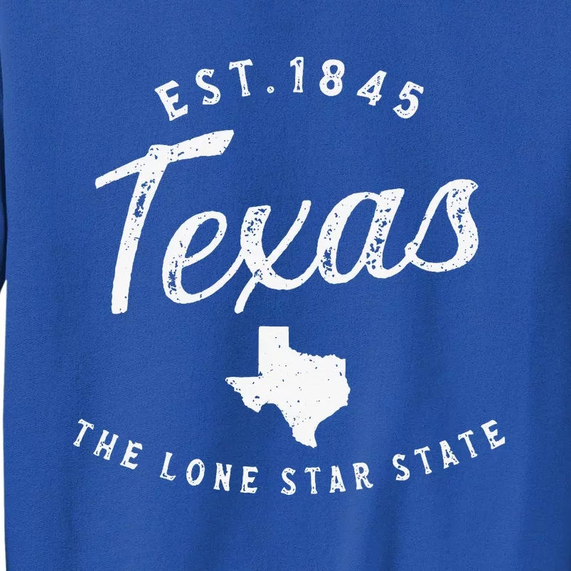 Texas Lover Texas Holiday Texas Pride Texas Tall Sweatshirt