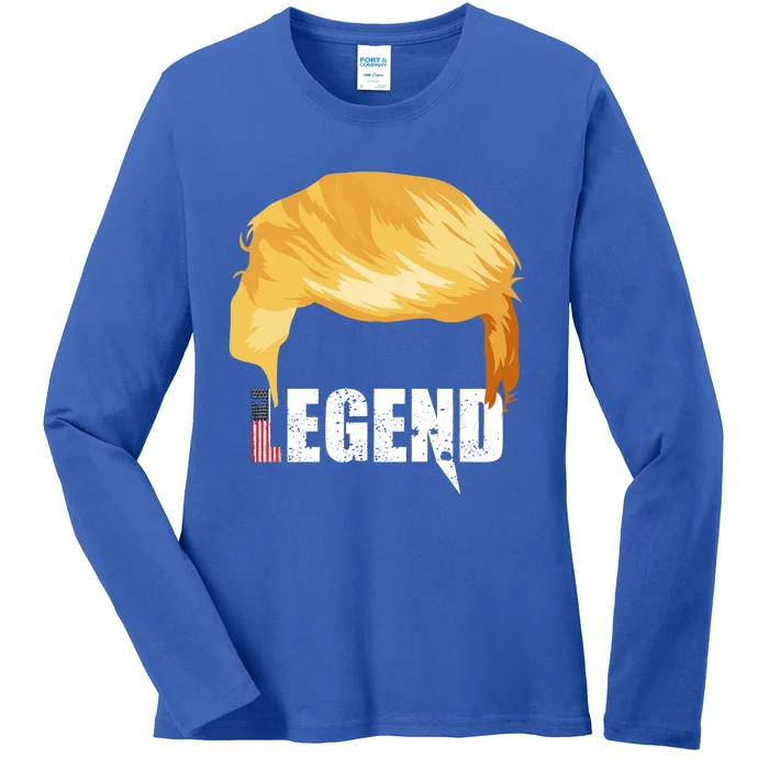 Trump Legend Trump Gift Ladies Long Sleeve Shirt