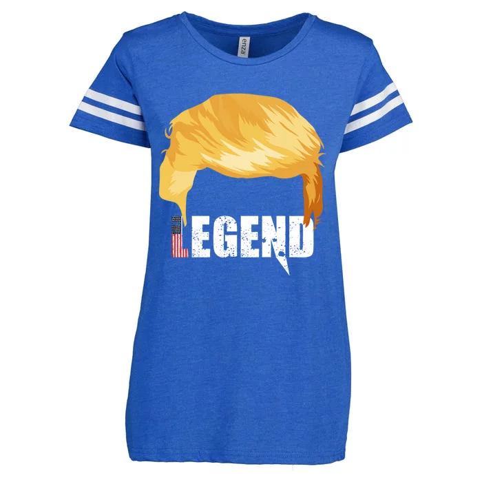 Trump Legend Trump Gift Enza Ladies Jersey Football T-Shirt