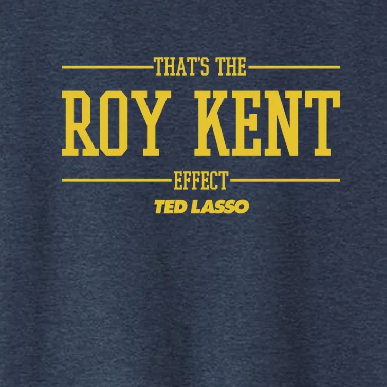 Ted Lasso That's The Roy Kent Effect Women's Crop Top Tee