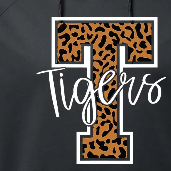 T Letter Tigers Performance Fleece Hoodie