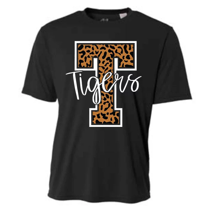 T Letter Tigers Cooling Performance Crew T-Shirt