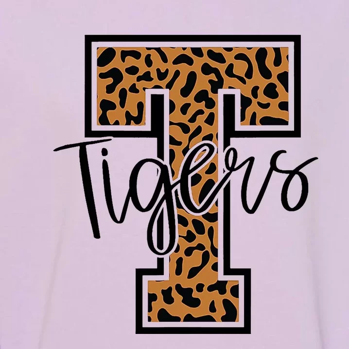 T Letter Tigers Garment-Dyed Sweatshirt