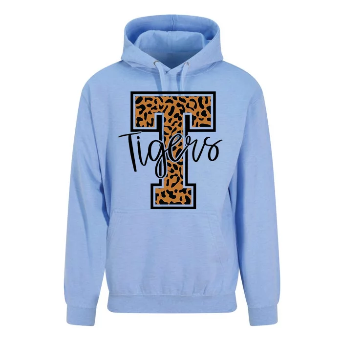 T Letter Tigers Unisex Surf Hoodie