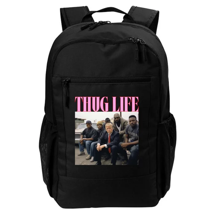 Thug Life Trump’S Kangaroo Conviction Daily Commute Backpack