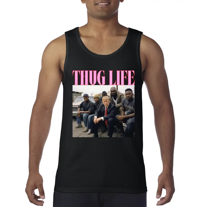 Thug Life Trump’S Kangaroo Conviction Tank Top