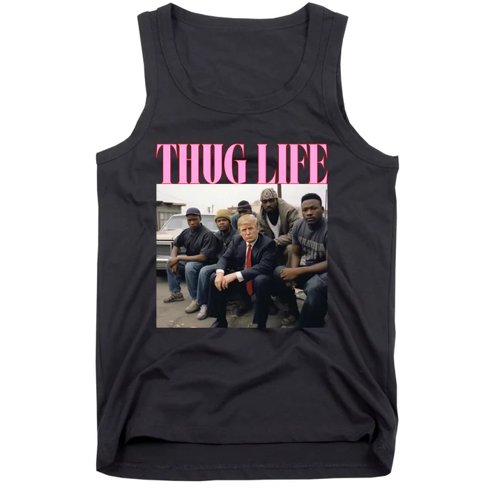 Thug Life Trump’S Kangaroo Conviction Tank Top