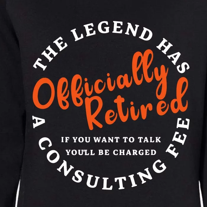 The Legend Womens California Wash Sweatshirt