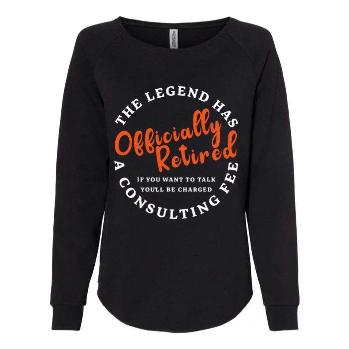 The Legend Womens California Wash Sweatshirt