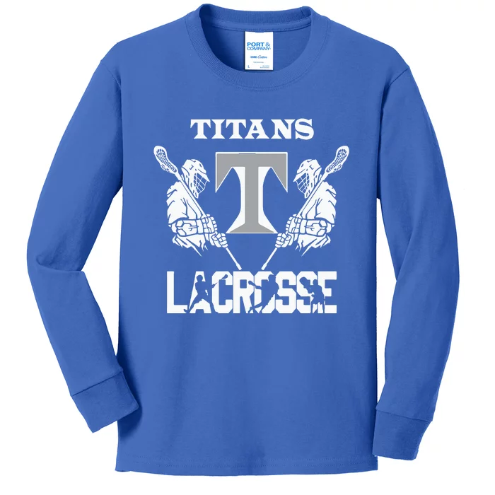 Titan Lax Kids Long Sleeve Shirt