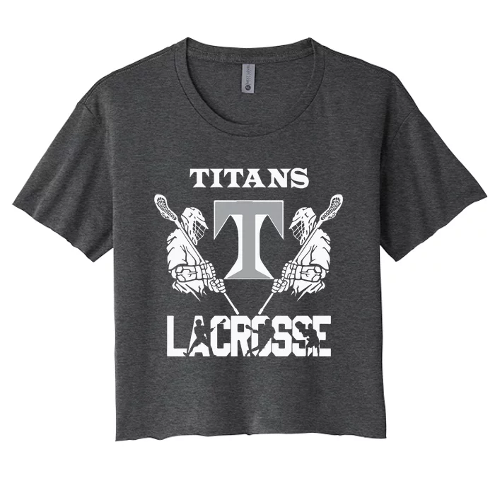 Titan Lax Women's Crop Top Tee