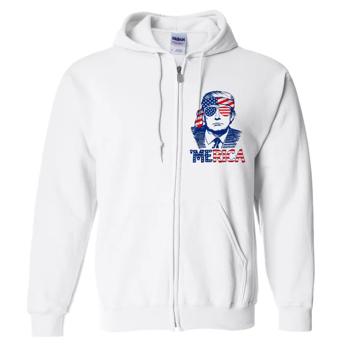 Trump Lives Trump Fight Fight Fight 2024 Full Zip Hoodie