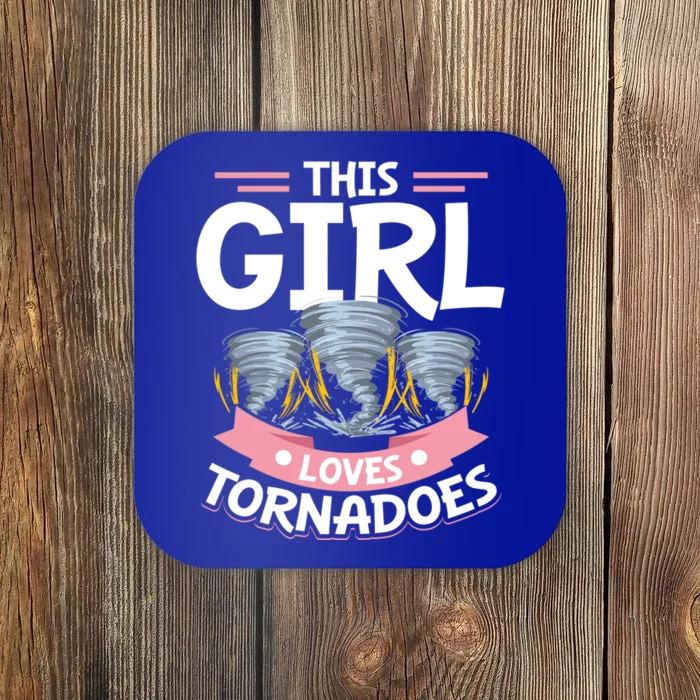 This Loves Tornadoes Tornado Chasing Storm Hunting Gift Coaster