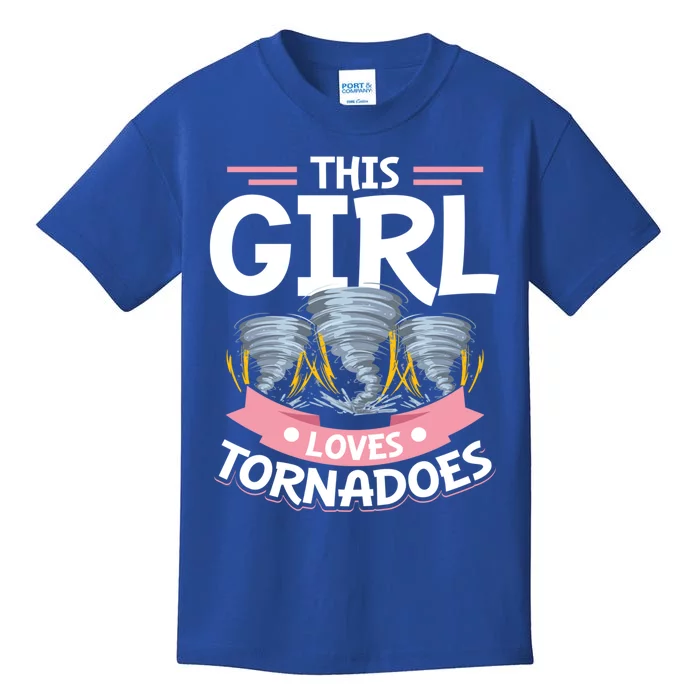 This Loves Tornadoes Tornado Chasing Storm Hunting Gift Kids T-Shirt