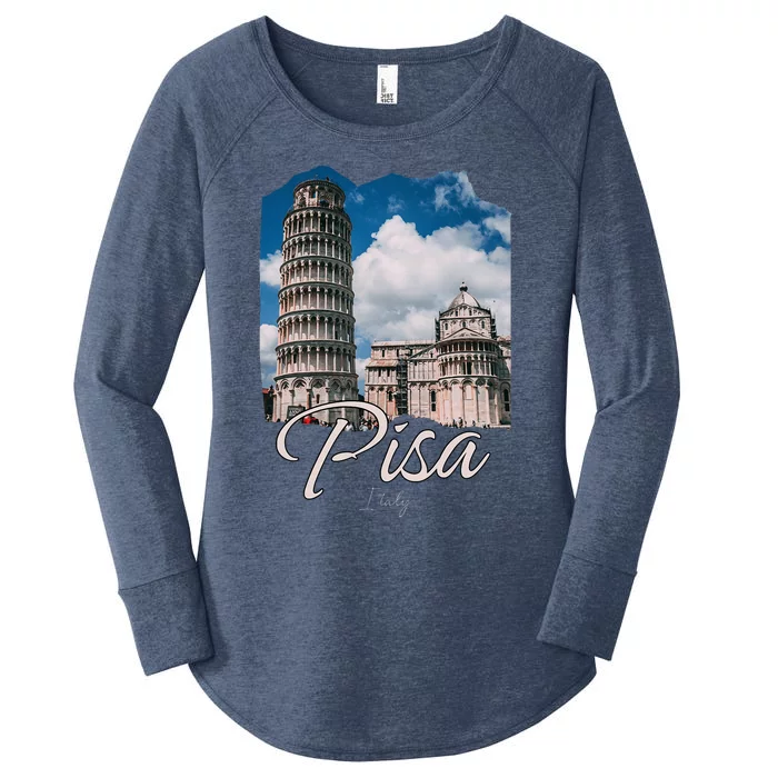 The Leaning Tower Of Pisa Souvenir Pisa Italy Women's Perfect Tri Tunic Long Sleeve Shirt