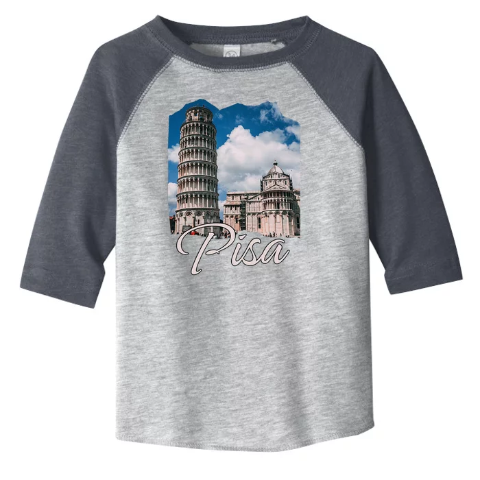 The Leaning Tower Of Pisa Souvenir Pisa Italy Toddler Fine Jersey T-Shirt