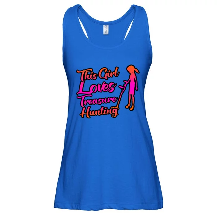 This Loves Treasurehunting Funny Gift Ladies Essential Flowy Tank