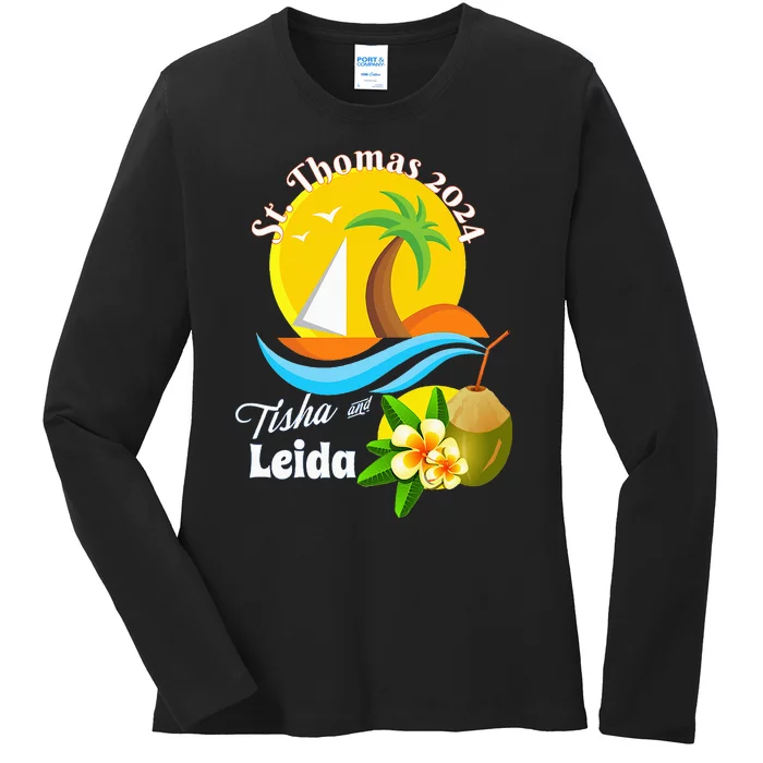 T & L Ladies Long Sleeve Shirt