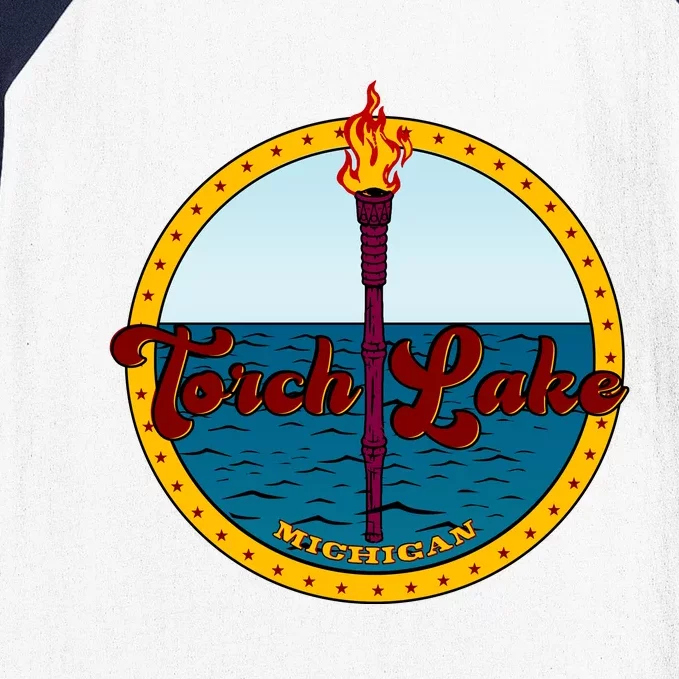 Torch Lake Baseball Sleeve Shirt