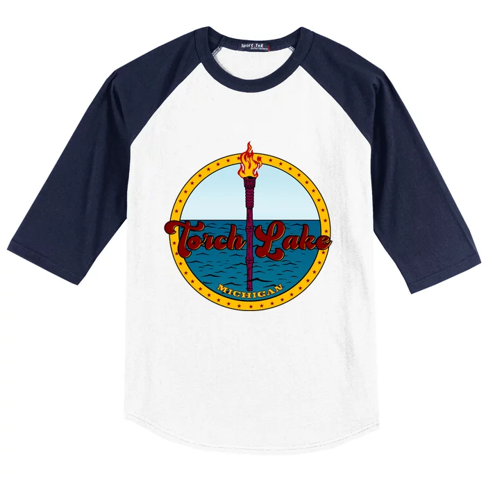 Torch Lake Baseball Sleeve Shirt