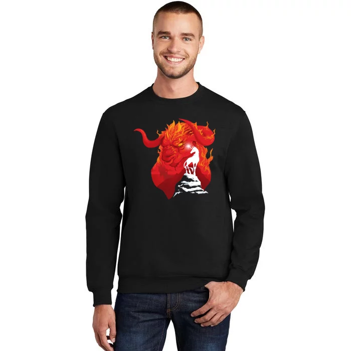 The Last Unicorn Tall Sweatshirt