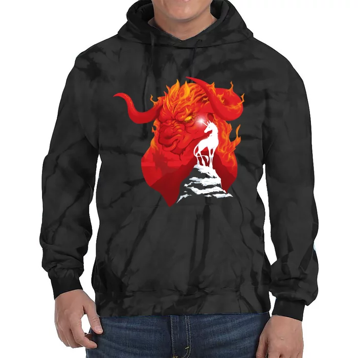 The Last Unicorn Tie Dye Hoodie