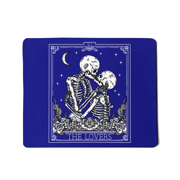 The Lovers Vintage Tarot Card Astrology Goth Halloween Cool Gift Mousepad