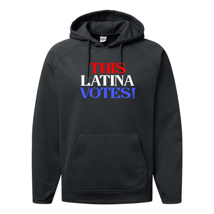 This Latina Votes Performance Fleece Hoodie