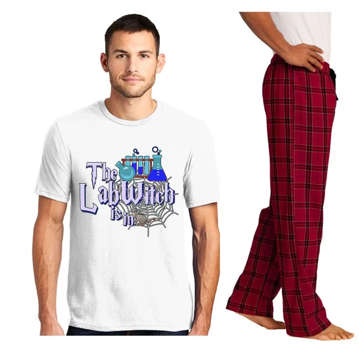 The Lab Witch Is In Fun Lab Tech Medical Science Teacher Lab Week Pajama Set