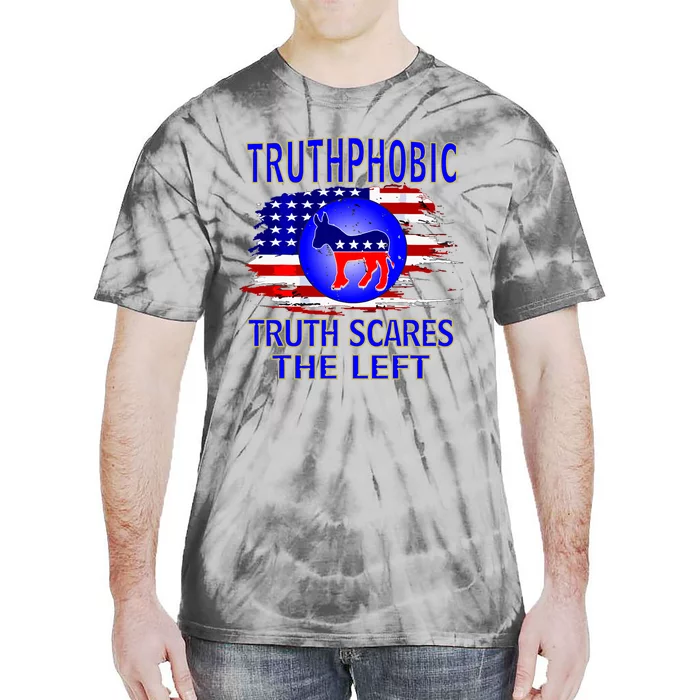 Truthphobic Left Wing Democrats Tie-Dye T-Shirt