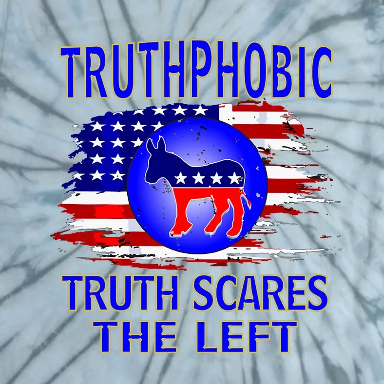 Truthphobic Left Wing Democrats Tie-Dye T-Shirt