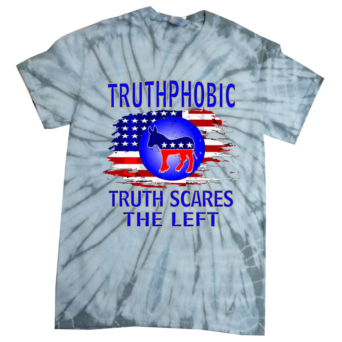 Truthphobic Left Wing Democrats Tie-Dye T-Shirt