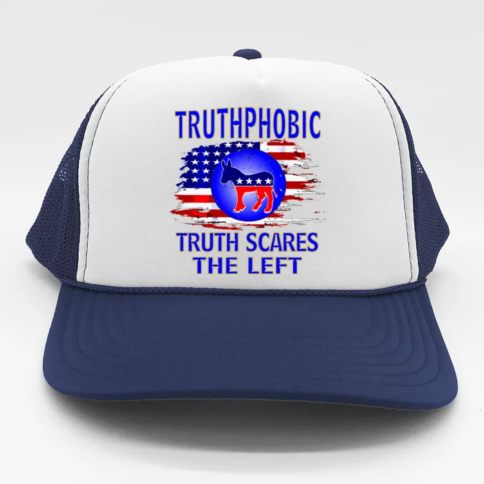 Truthphobic Left Wing Democrats Trucker Hat