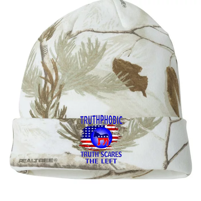 Truthphobic Left Wing Democrats Kati - 12in Camo Beanie