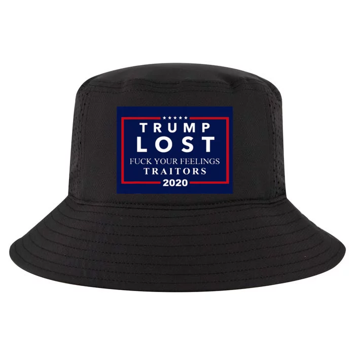 Trump Lost Your Feelings Cool Comfort Performance Bucket Hat