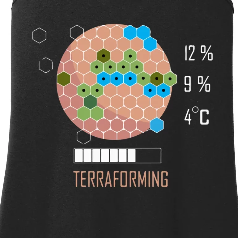 Terraforming Mars 16 Bit Mars Terraformed Board Game Tabletop Gaming Ladies Essential Tank