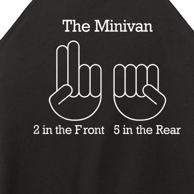 The Minivan 2 In The Front 5 In The Rear Women’s Perfect Tri Rocker Tank