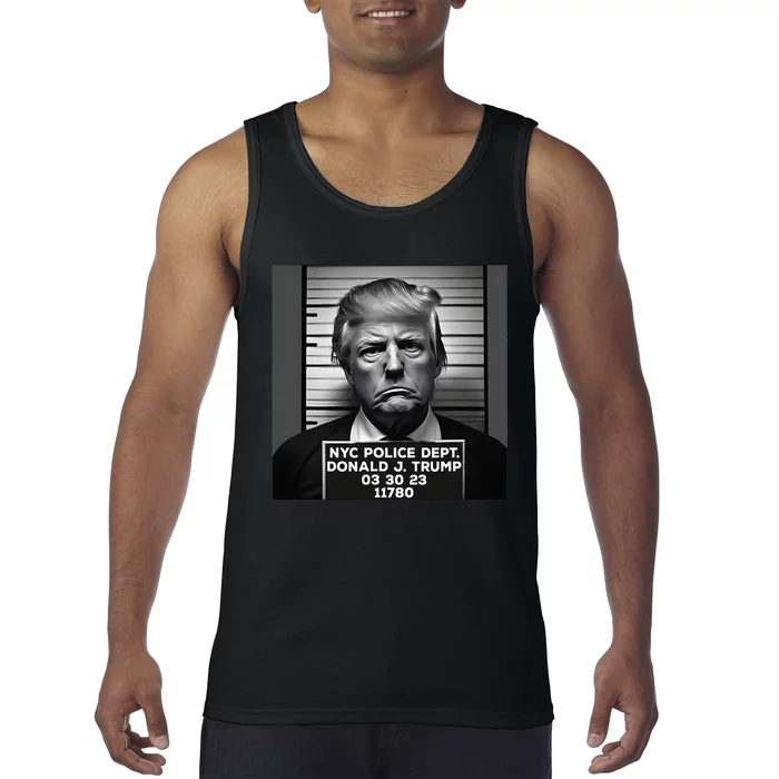 Trump Mugshot 2024 President Tank Top